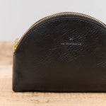 Il Bisonte Accessories Bags Small Bigallo Beauty Case in Nero Nero / 6" L X 4.25" H X 2" D