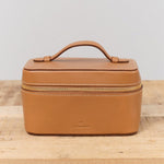 Il Bisonte Accessories Bags Small Musa Beauty Case Gianduia / 7" L X 4.24" W X 4" D