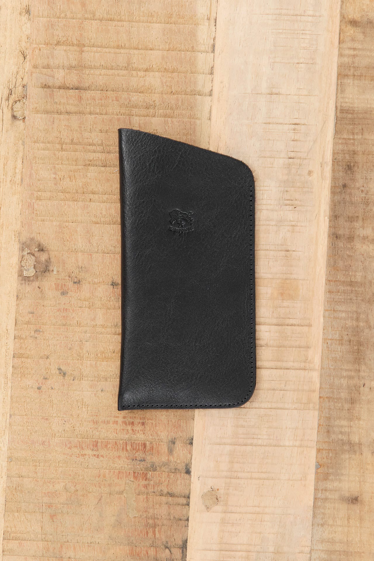 Il Bisonte Accessories Bags Soft Glasses Case Nero / 6.75" L X 3.5" H X .75" D