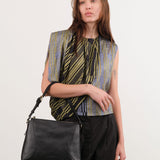 Il Bisonte Accessories Bags Storia Shoulder Bag Nero / 12.25" L X 9.5" W X 2.5" D