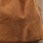 Il Bisonte Accessories Bags Suede Le Laudi Shoulder Bag Gianduia / 13.5" L X 13" W  X 4.25" D