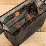 Populonia Cowhide Beauty Case in Nero