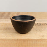 Incausa Home Incense Large Stoneware Smudge Bowl Black