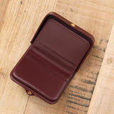 Iriarte Iriarte Accessories Wallets Jules abcd Wallet in Burgundy Burgundy