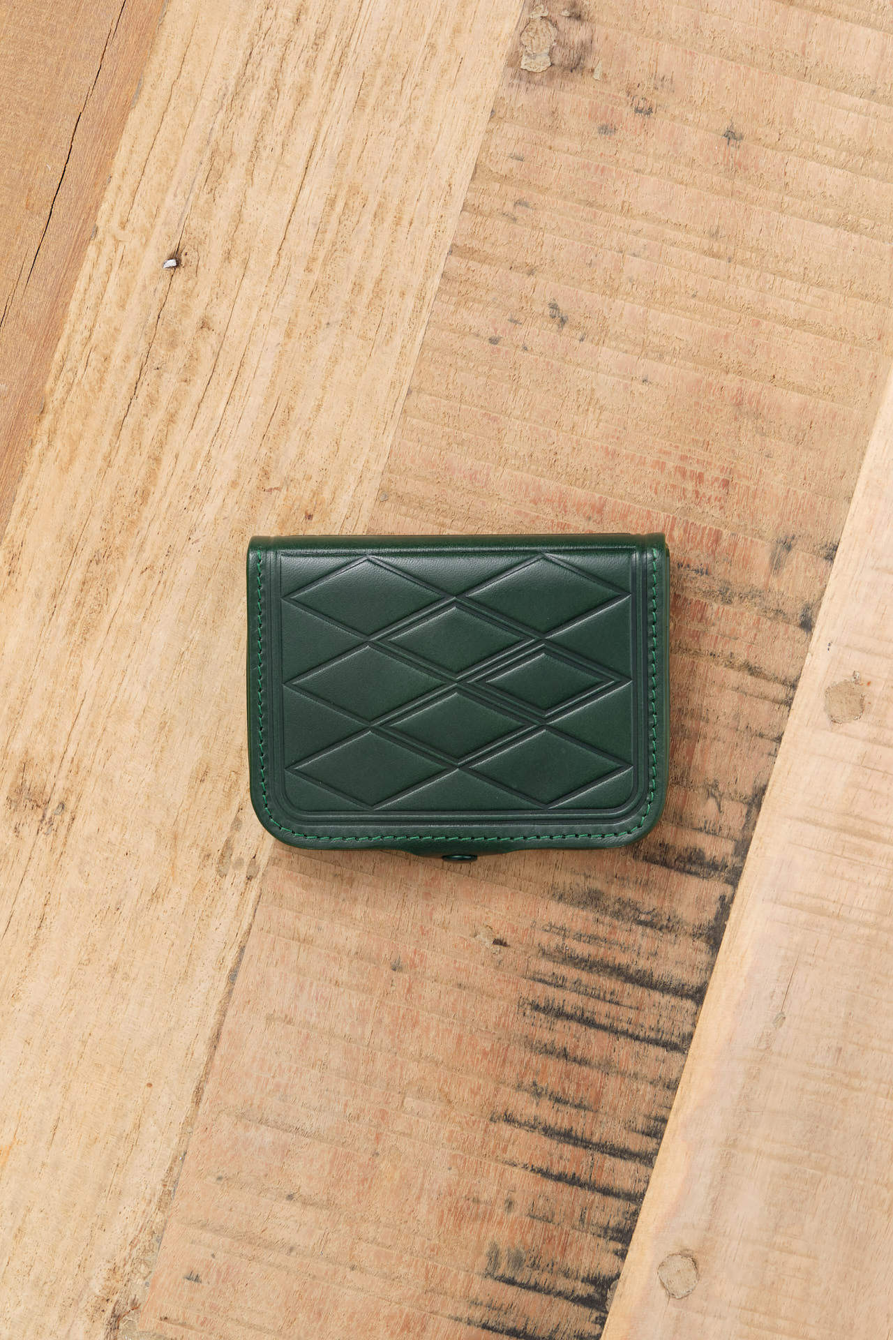 Iriarte Iriarte Accessories Wallets Jules abcd Wallet in Dark Green Dark Green