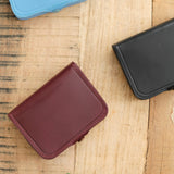 Iriarte Iriarte Accessories Wallets Jules Wallet in Burgundy Burgundy