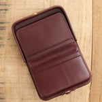 Iriarte Iriarte Accessories Wallets Jules Wallet in Burgundy Burgundy