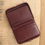 Iriarte Iriarte Accessories Wallets Jules Wallet in Burgundy Burgundy