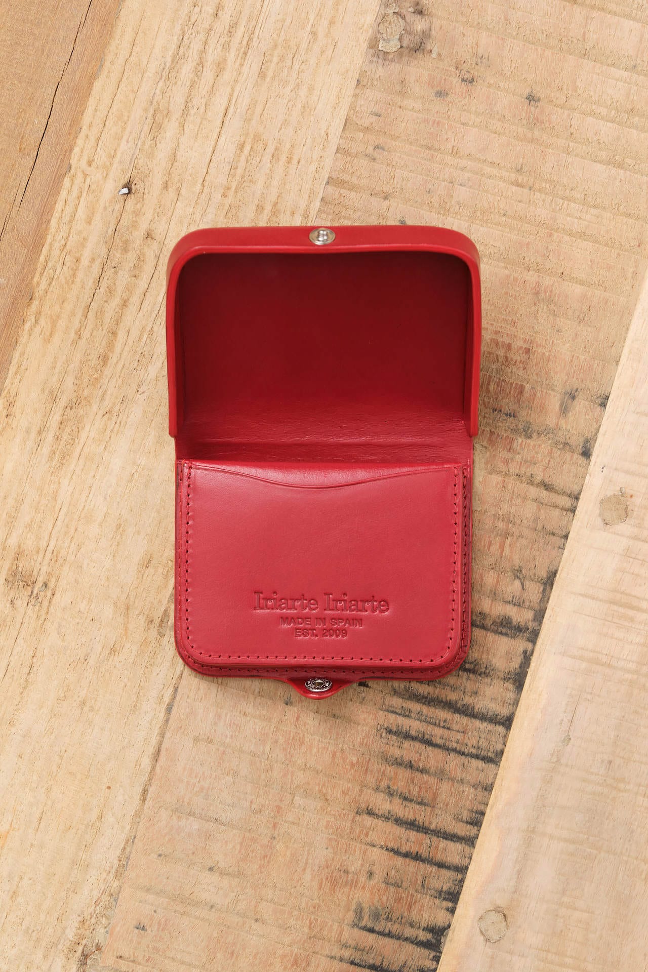 Iriarte Iriarte Accessories Wallets Jules Wallet in Red Red