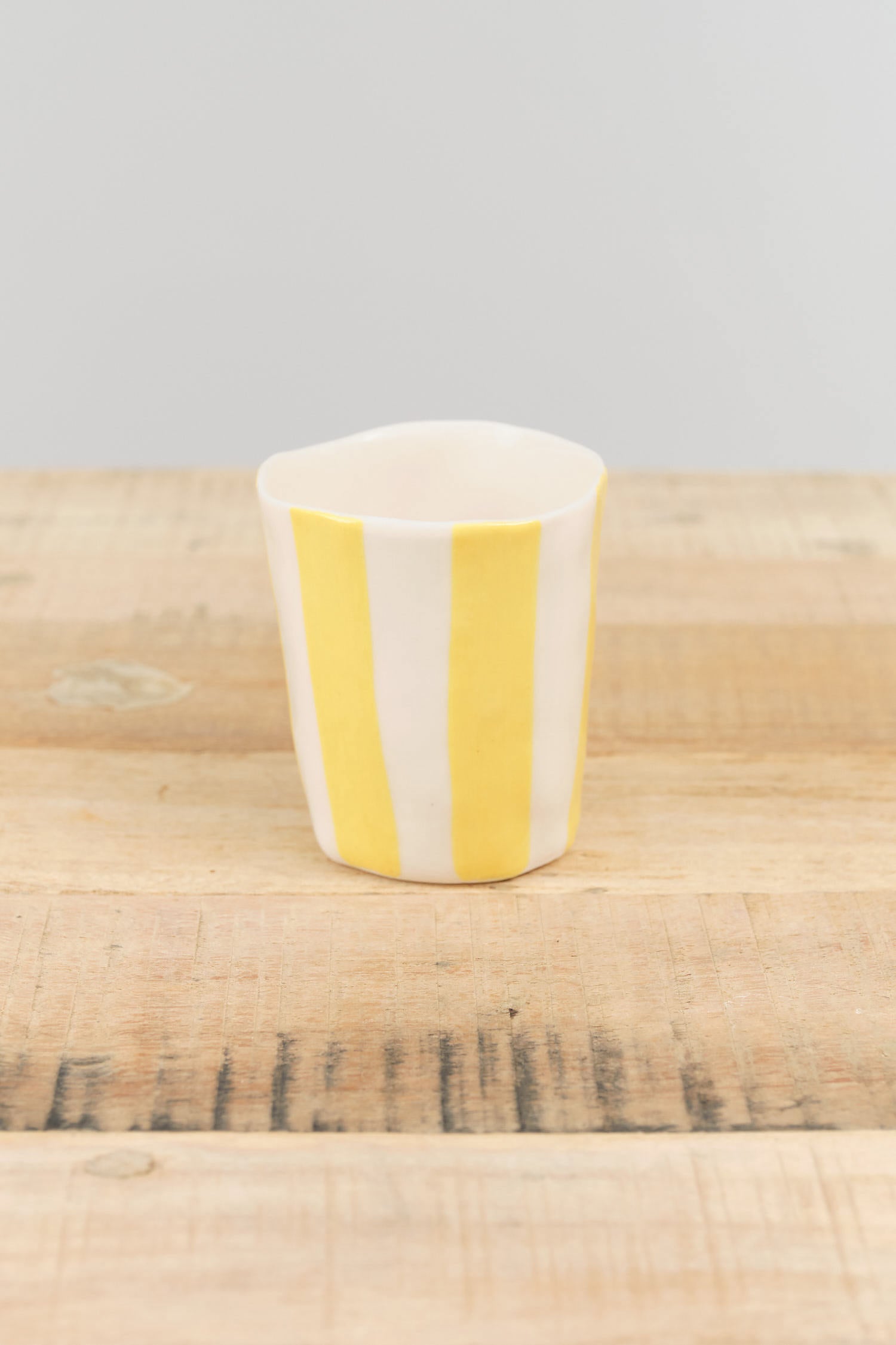 Isabel Halley Ceramics Wine Cups in Golden Rod 