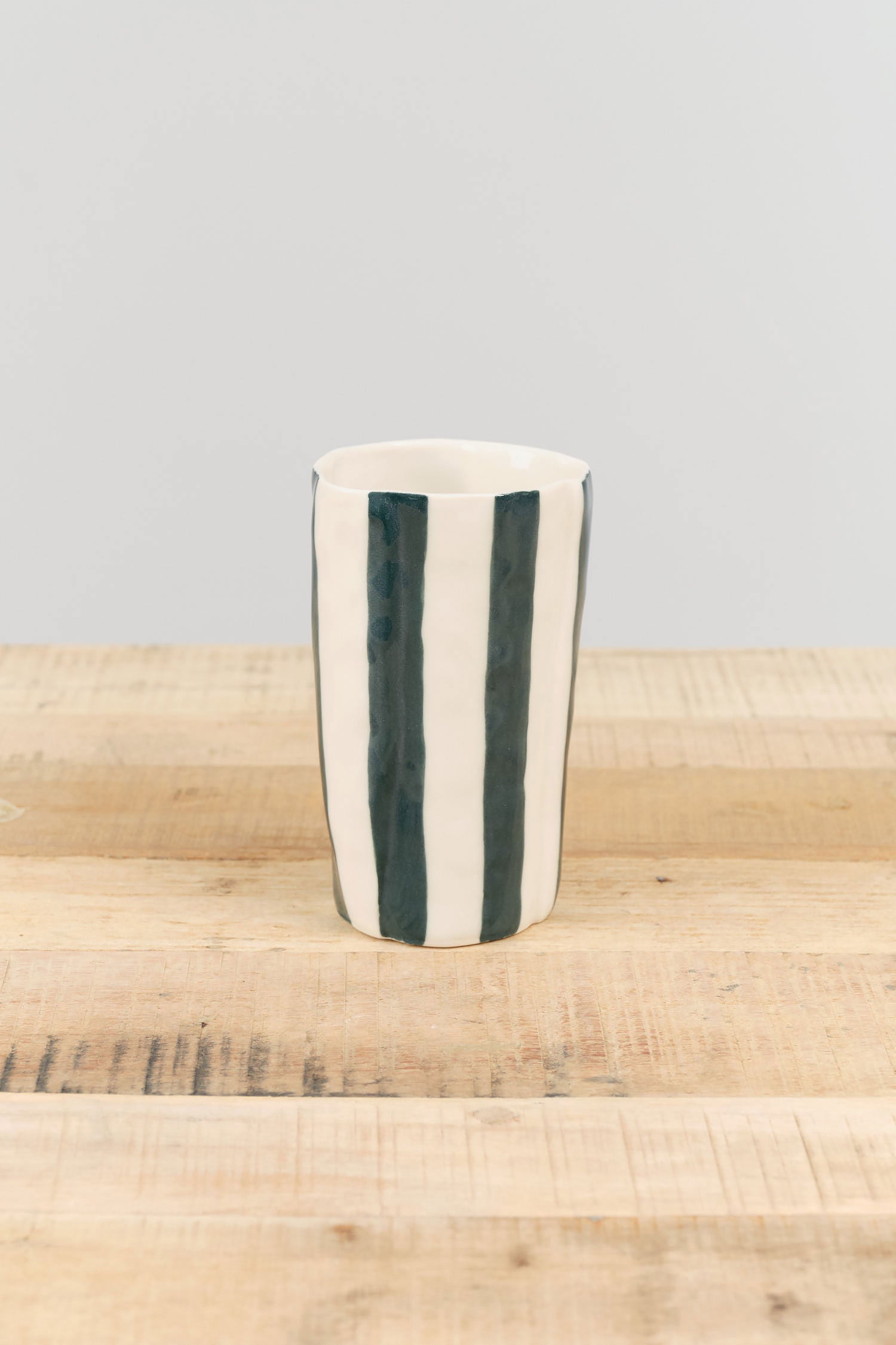 Isabel Halley Ceramics Water Cups in Evergreen