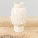 Large Tear Drop Vase by Isabel Halley Ceramics in Cream