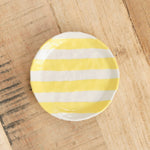 Isabel Halley Ceramics Ribbon Plate in Goldenrod Yellow