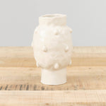 Small Tear Drop Vase by Isabel Halley Ceramics in Cream