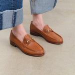Jamie Haller Accessories Womens Shoes Bit Loafer in Cognac