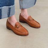 Jamie Haller Accessories Womens Shoes Bit Loafer in Cognac