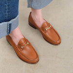 Jamie Haller Accessories Womens Shoes Bit Loafer in Cognac