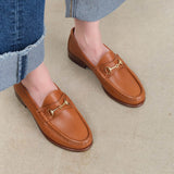 Jamie Haller Accessories Womens Shoes Bit Loafer in Cognac