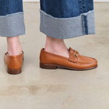 Jamie Haller Accessories Womens Shoes Bit Loafer in Cognac