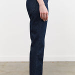 Jamie Haller Apparel Womens Denim Kenickie Blind Crease in Dark Raw