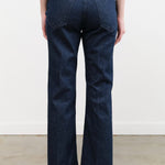 Jamie Haller Apparel Womens Denim Kenickie Blind Crease in Dark Raw