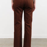 Jamie Haller Apparel Womens Denim Kenickie Blind Crease in Root Beer