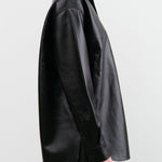Jamie Haller Apparel Womens Blouses Leather Essential Shirt