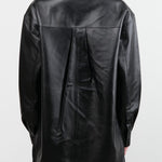 Jamie Haller Apparel Womens Blouses Leather Essential Shirt