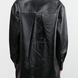 Jamie Haller Apparel Womens Blouses Leather Essential Shirt