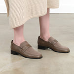 Jamie Haller Mod Loafer in Taupe 