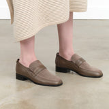 Jamie Haller Mod Loafer in Taupe 