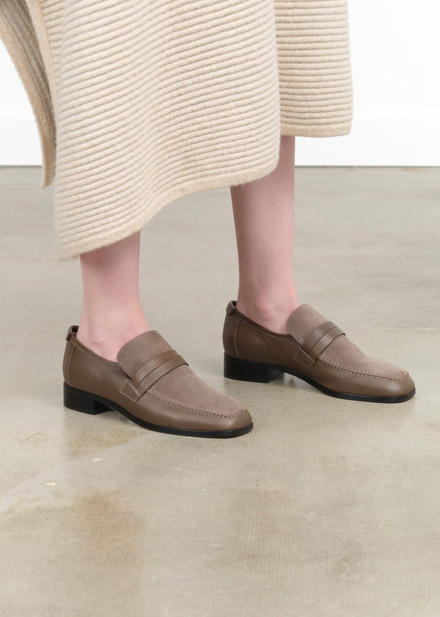 Jamie Haller Accessories Womens Shoes Mod Loafer Taupe / 35