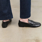 Jamie Haller Accessories Womens Shoes Penny Loafer in Black