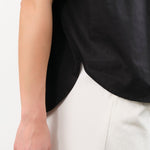 Jamie Haller Apparel Womens Blouses The Amalfi Shell in Black