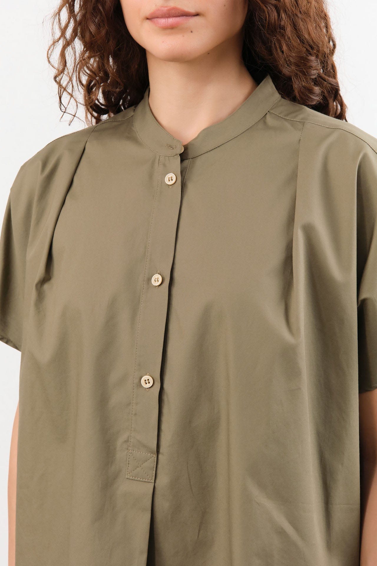 Jamie Haller Apparel Womens Blouses The Amalfi Shell in Taupe