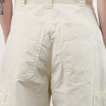 Jamie Haller Apparel Womens Denim The Baggy Painter Crop in Ecru