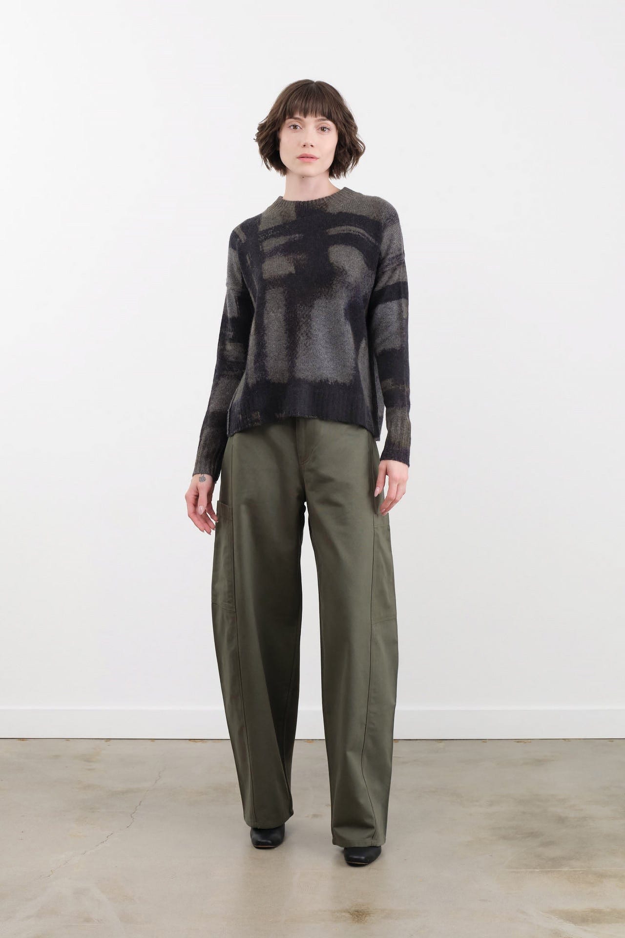 Jamie Haller Apparel Womens Pants The Baggy Painter Twill Pant