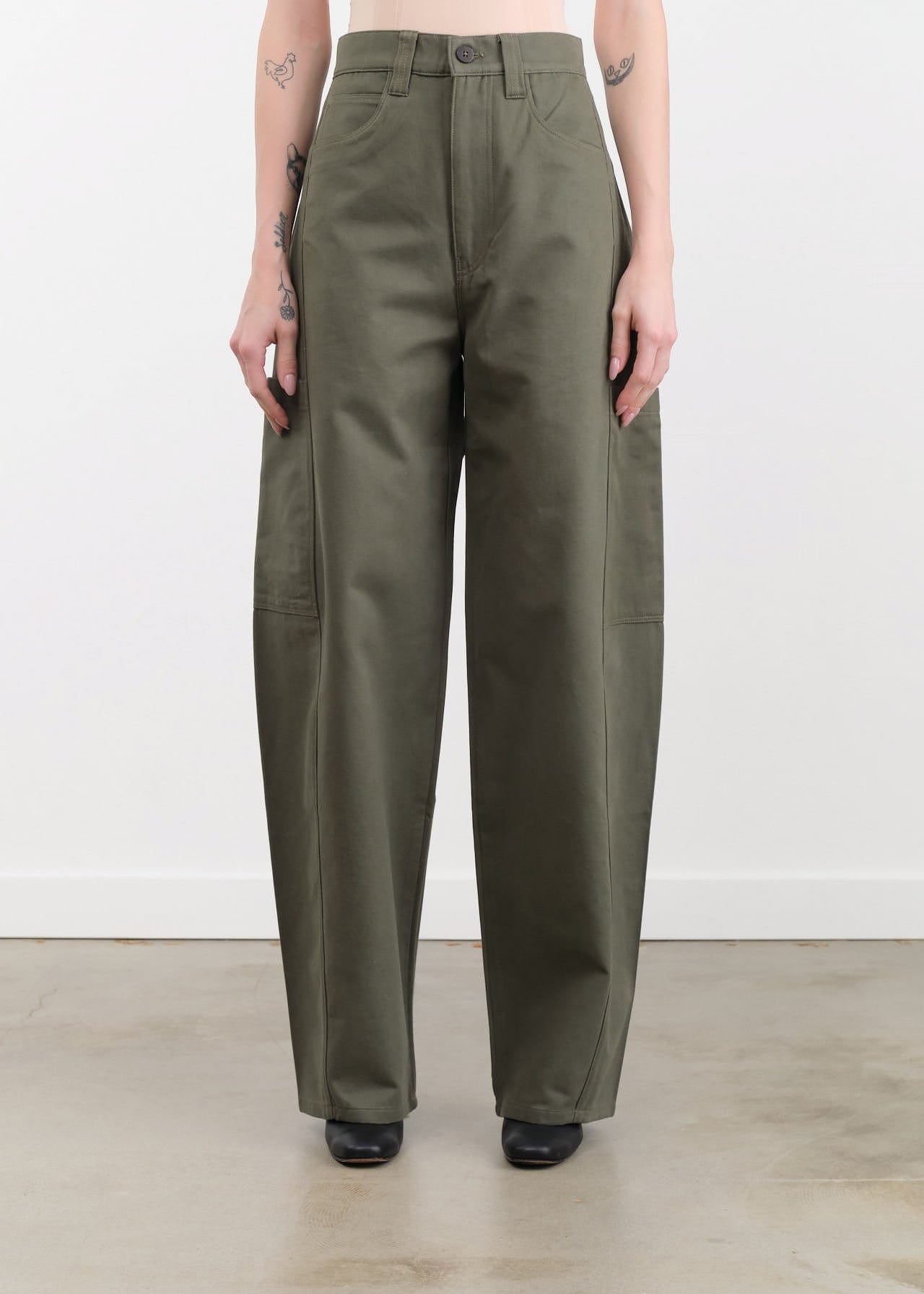 Jamie Haller Apparel Womens Pants The Baggy Painter Twill Pant