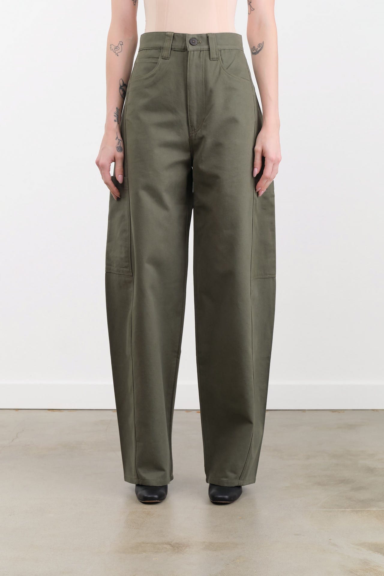 Jamie Haller Apparel Womens Pants The Baggy Painter Twill Pant
