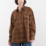 Jamie Haller Apparel Womens Blouses The Big Shirt Flannel