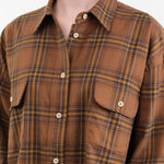 Jamie Haller Apparel Womens Blouses The Big Shirt Flannel