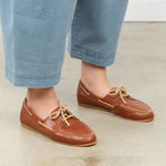 The Boat Loafer by Jamie Haller in Brown