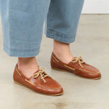 The Boat Loafer by Jamie Haller in Brown