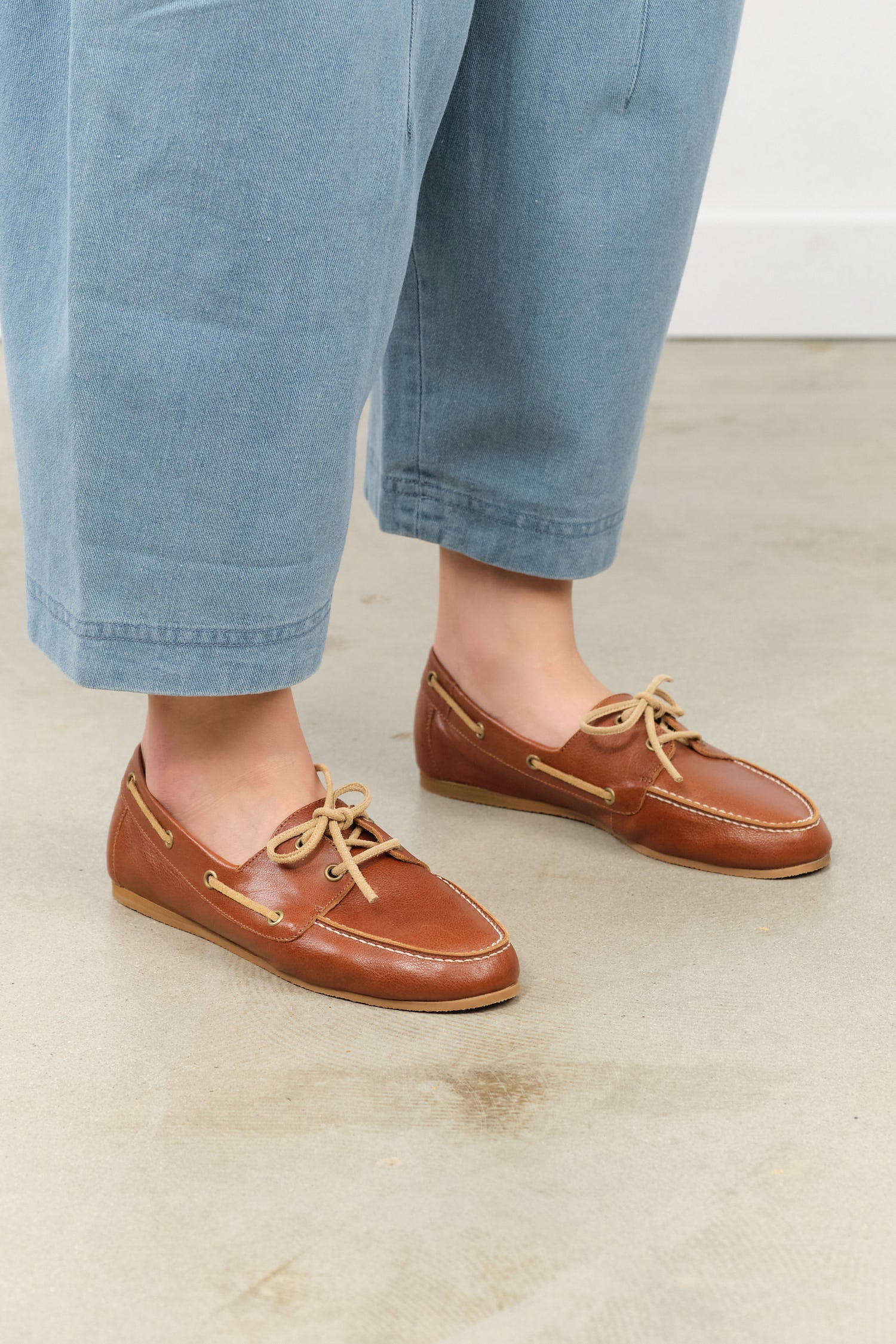 The Boat Loafer by Jamie Haller in Brown