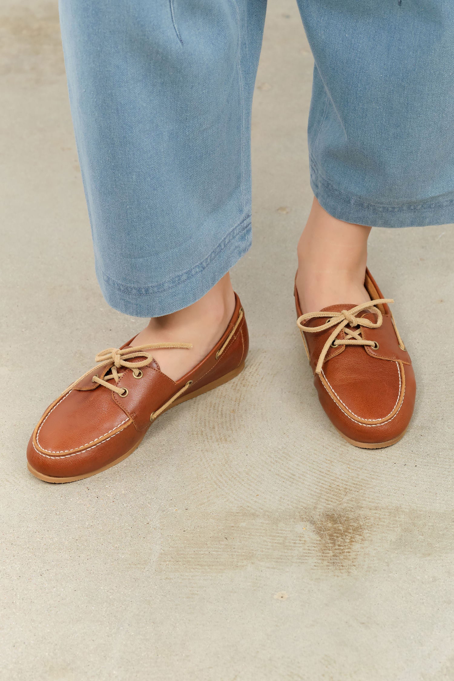 Jamie Haller Accessories Womens Shoes The Boat Loafer Brown / 35