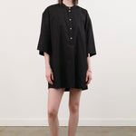 Jamie Haller Apparel Womens Dresses The Caftan Mini Dress in Black