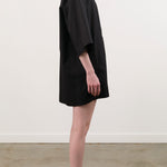 Jamie Haller Apparel Womens Dresses The Caftan Mini Dress in Black