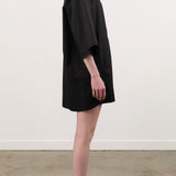 Jamie Haller Apparel Womens Dresses The Caftan Mini Dress in Black