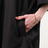 Jamie Haller Apparel Womens Dresses The Caftan Mini Dress in Black