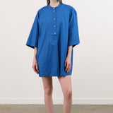 Jamie Haller Apparel Womens Dresses The Caftan Mini Dress in Royal Blue